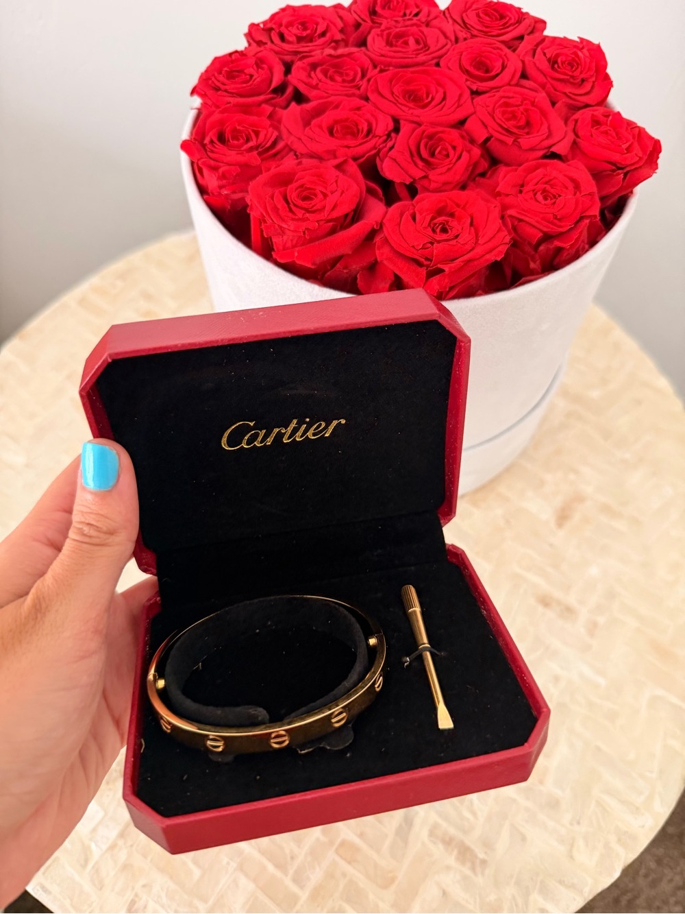 Love Screw Bracelet in Gold